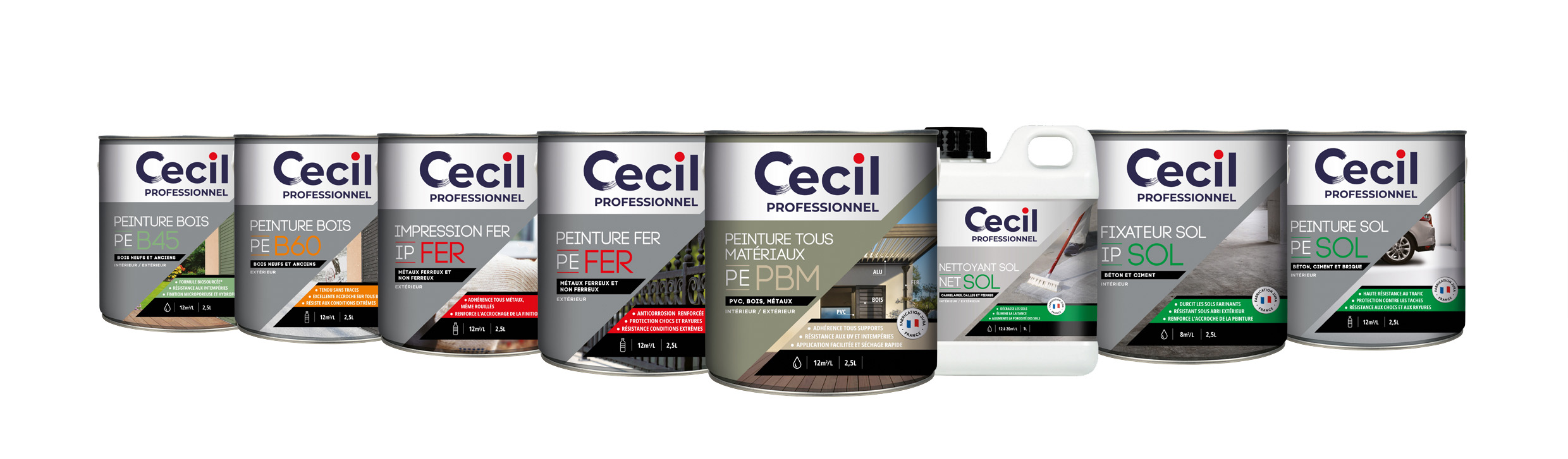 PEINTURES TECHNIQUES CECIL Professionnel | Batipôle